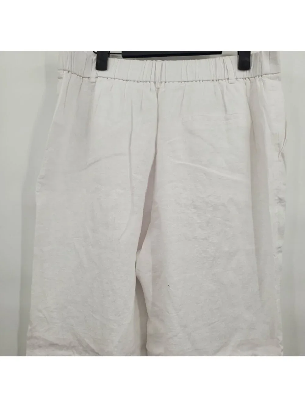 Quince 100% European Flax Linen Pleated Trouser Women Size 12 NWT Casual